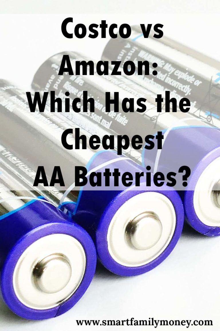 Costco vs. Amazon Which Has the Cheapest AA Batteries? Smart Family
