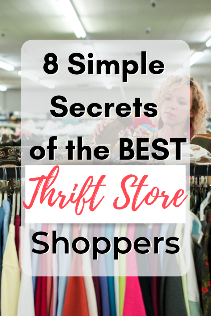 secrets of thrift store shoppers
