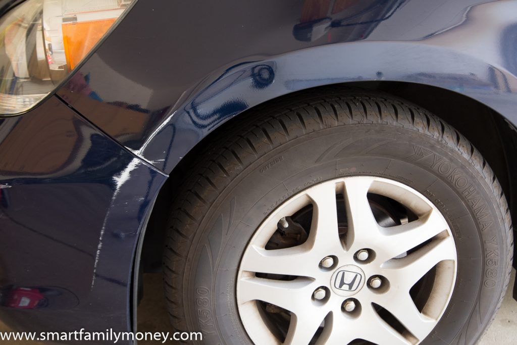 How to paint transfer scuffs from a car