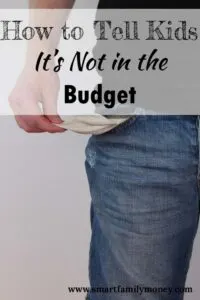 Have you struggled wtih telling your kids no when they ask to buy something? This post does a great job explaining how to say no!