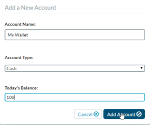 YNAB Cash Account