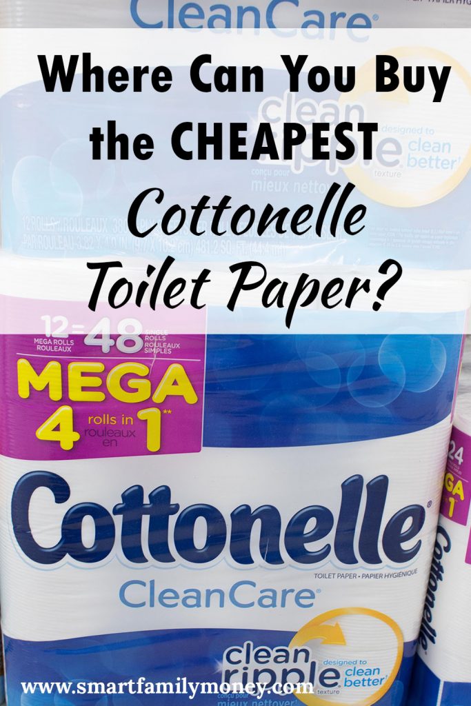 I had no idea the prices were so different! This post saved me so much on Cottonelle toilet paper!