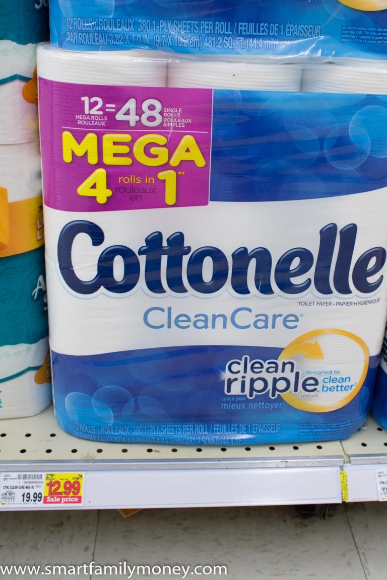 Where Can You Buy the Cheapest Cottonelle Toilet Paper? Smart Family