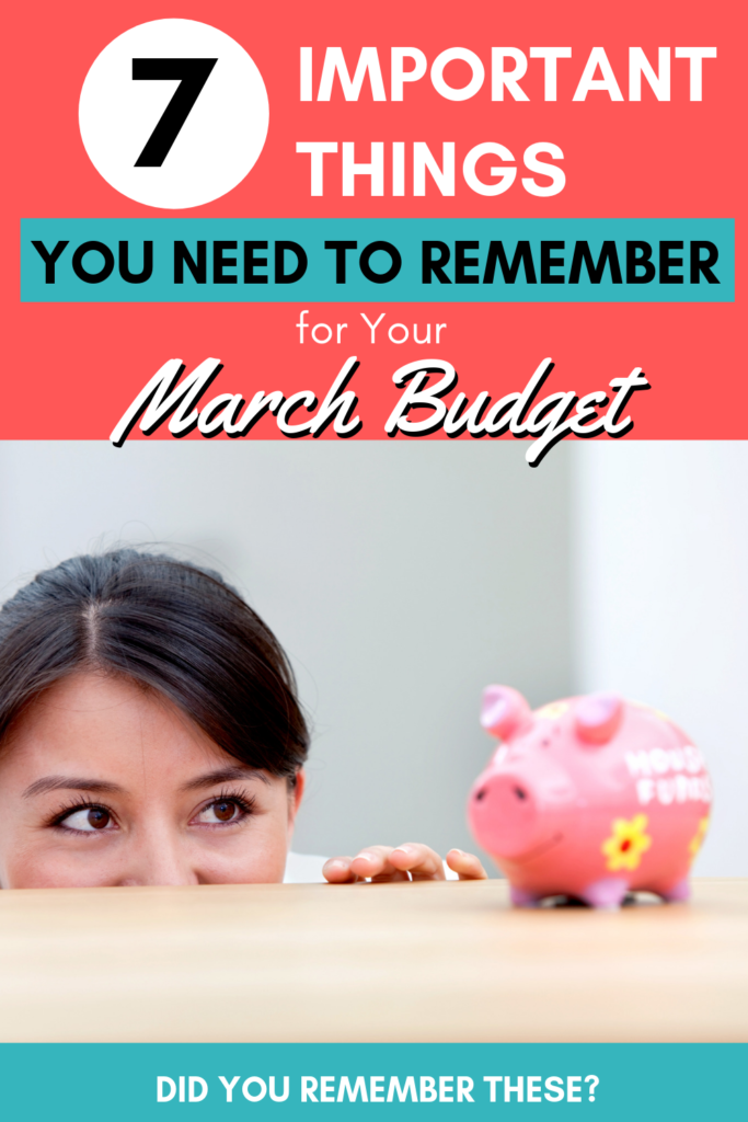 March budget