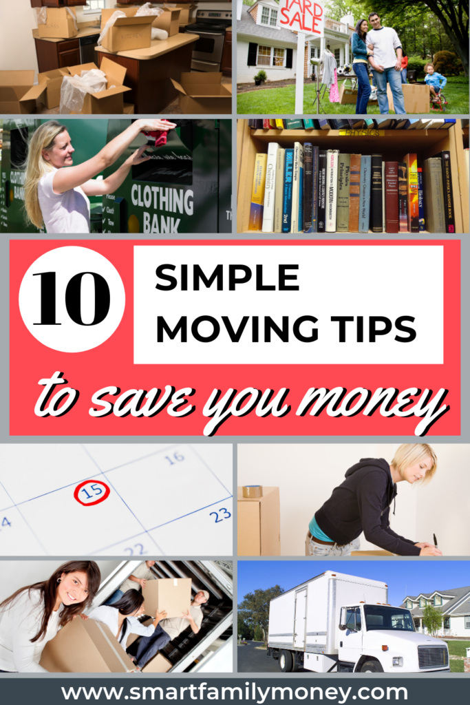 10 Simple Moving Tips to Save You Money