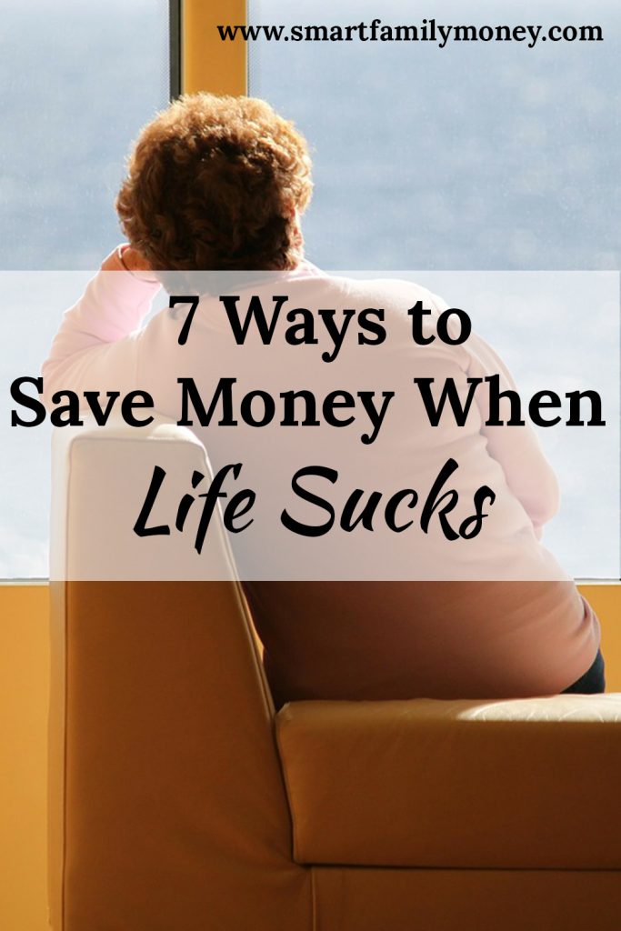This posts give some great ideas for saving money when life sucks! I love it!