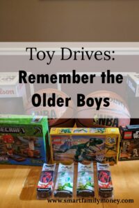 Toy Drives Remember the Older Boys