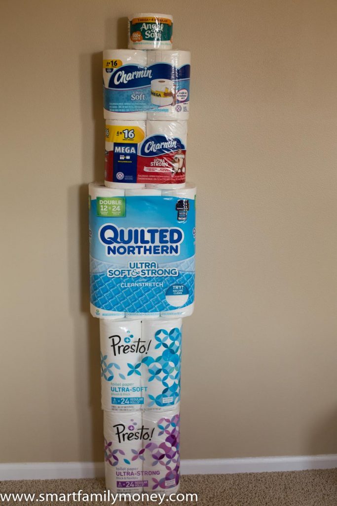 Review Presto Toilet Paper from Amazon Smart Family Money