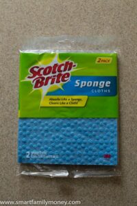 Scotch-Brite Sponge Cloth, Swedish Dish Cloths, Reusable Alternative to  Paper Towels, 24 Sponge Cloths