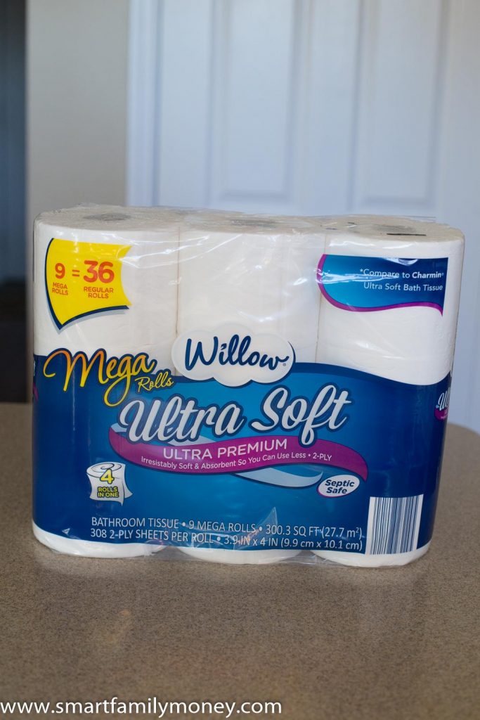 Review Willow Toilet Paper from Aldi Smart Family Money