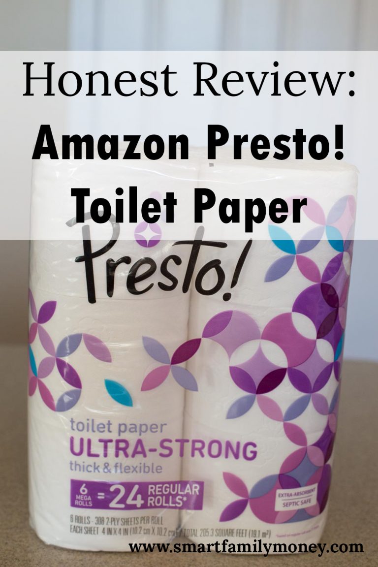 Review Presto Toilet Paper from Amazon Smart Family Money