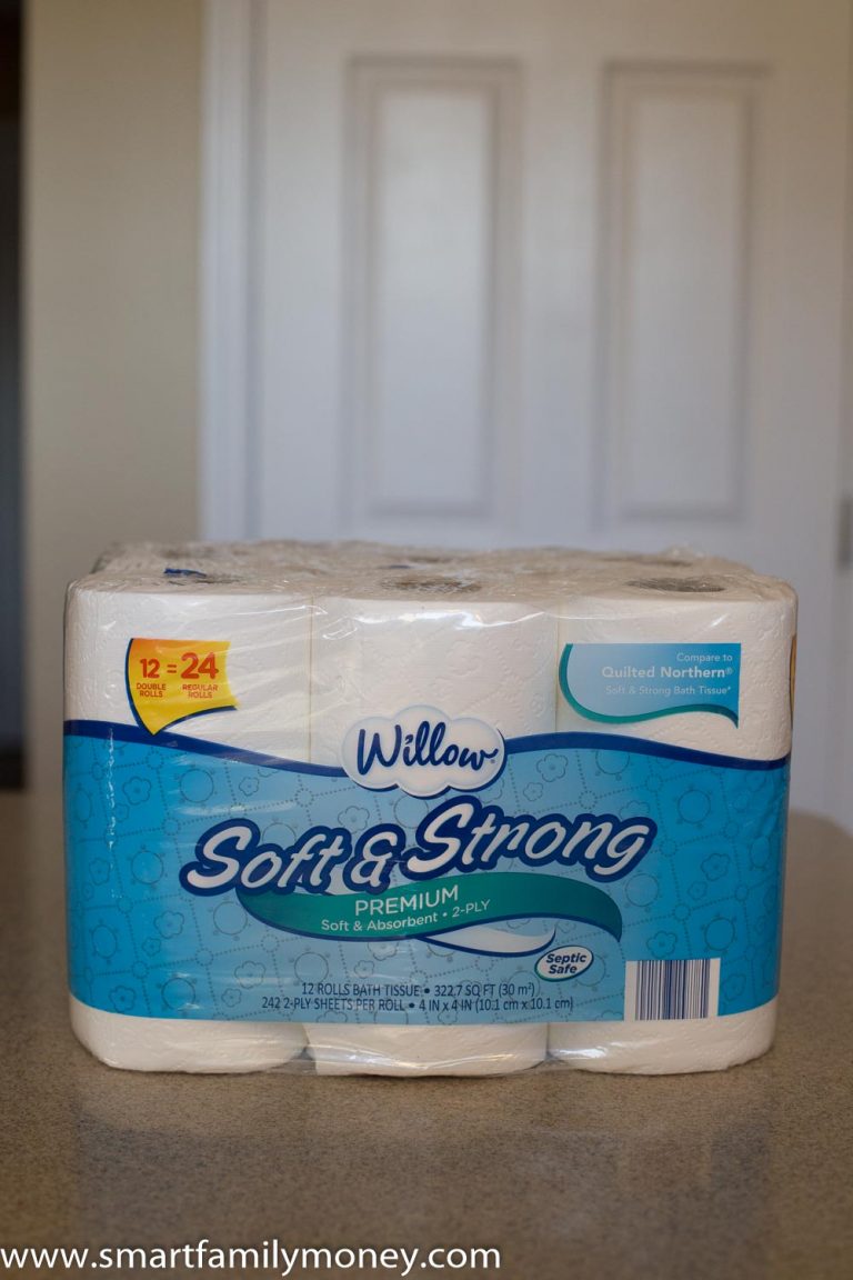 Review Willow Toilet Paper from Aldi Smart Family Money