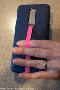 DIY phone grip strap