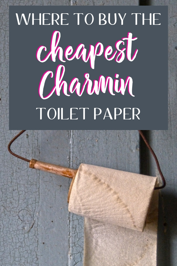 Cheapest Charmin toilet paper